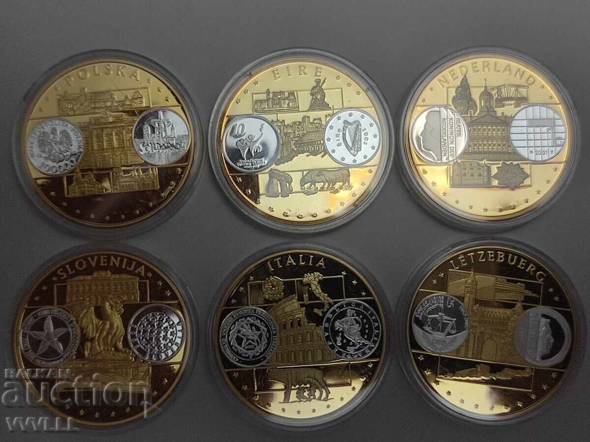 Livrarea MEDALII DE AUR EUROPA 22 buc. Bulgaria. Livrarea MEDALII DE AUR EUROPA 22 buc. Bulgaria.