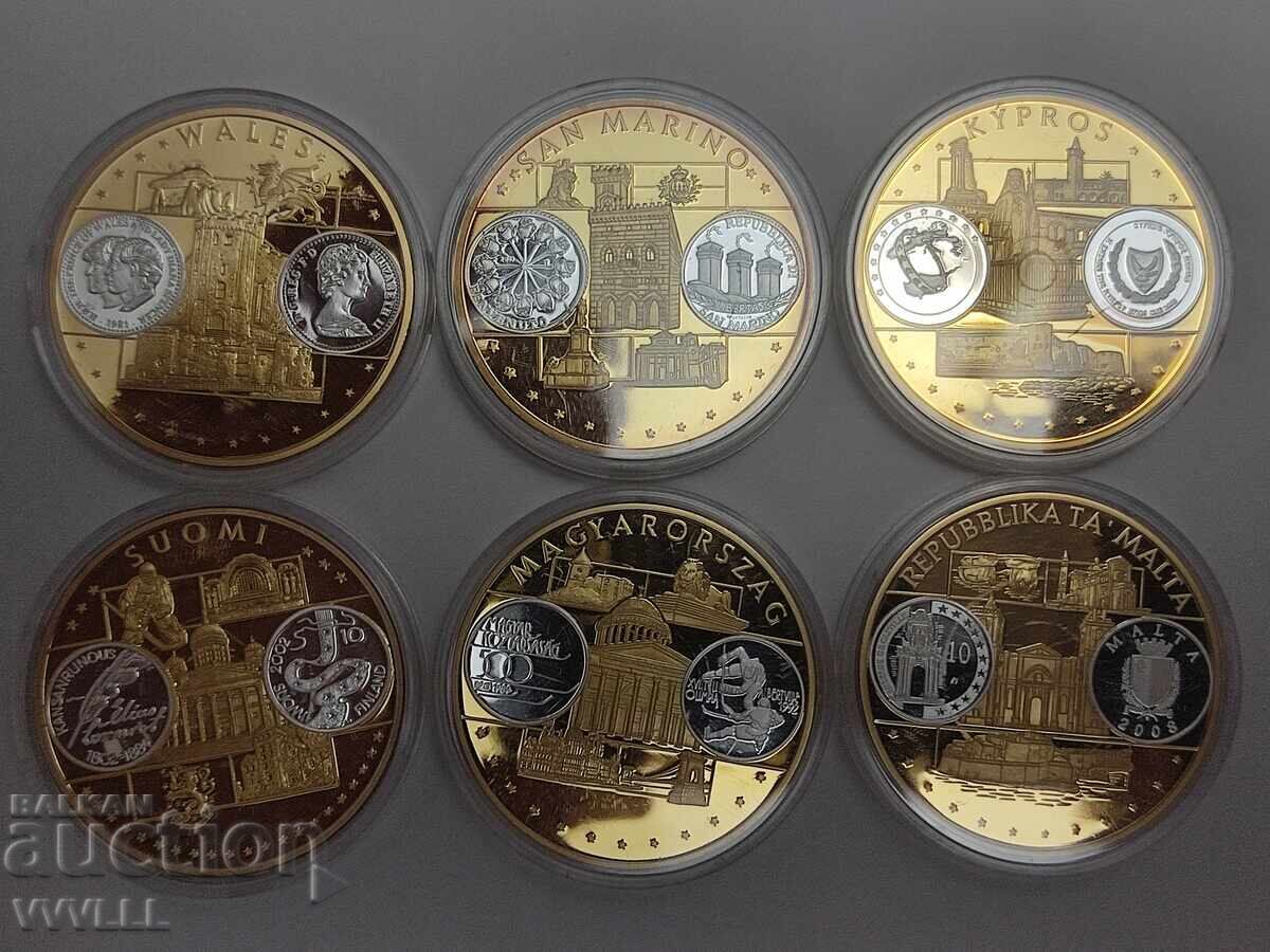 GOLD MEDALS EUROPE 22 pieces. Bulgaria. - 5