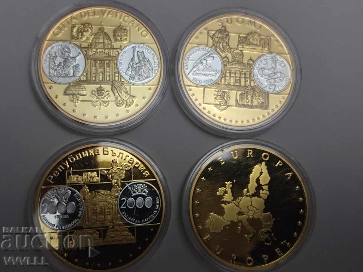 GOLD MEDALS EUROPE 22 pieces. Bulgaria. - 7