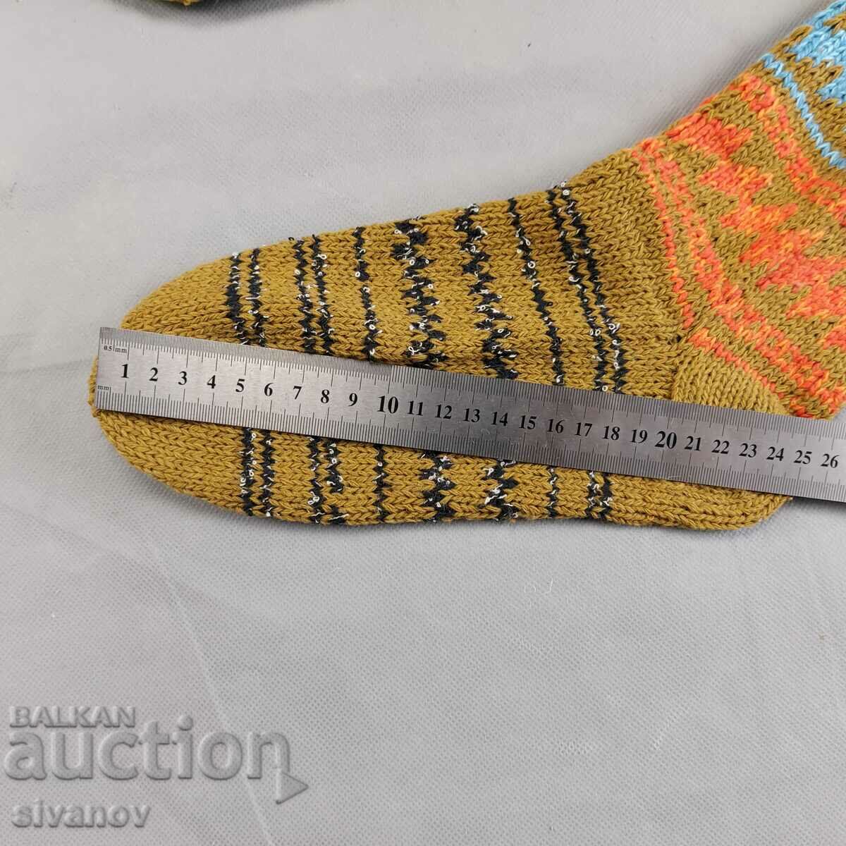 Μάλλινες κάλτσες για έθνικ φολκλόρ φορεσιά #2352 - 6 Μάλλινες κάλτσες για έθνικ φολκλόρ φορεσιά #2352 - 6