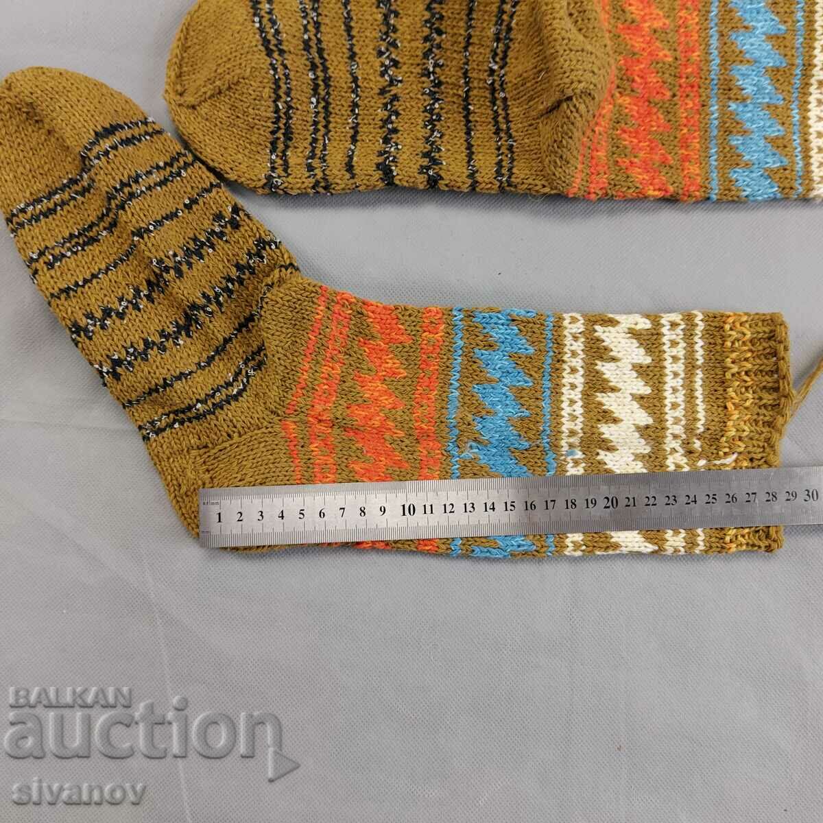 Μάλλινες κάλτσες για έθνικ φολκλόρ φορεσιά #2352 - 7 Μάλλινες κάλτσες για έθνικ φολκλόρ φορεσιά #2352 - 7