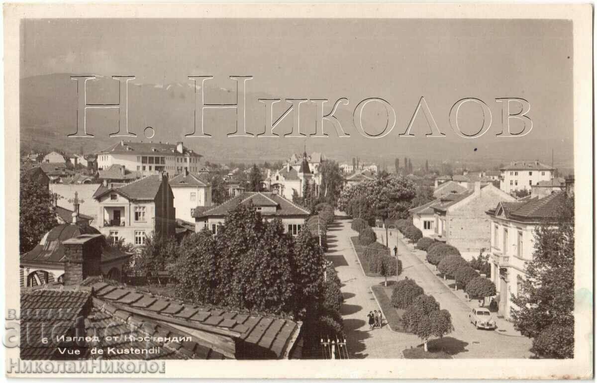 ΠΑΛΙΑ ΚΑΡΤΑ KYUSTENDIL ΘΕΑ ΠΟΛΗ G570
