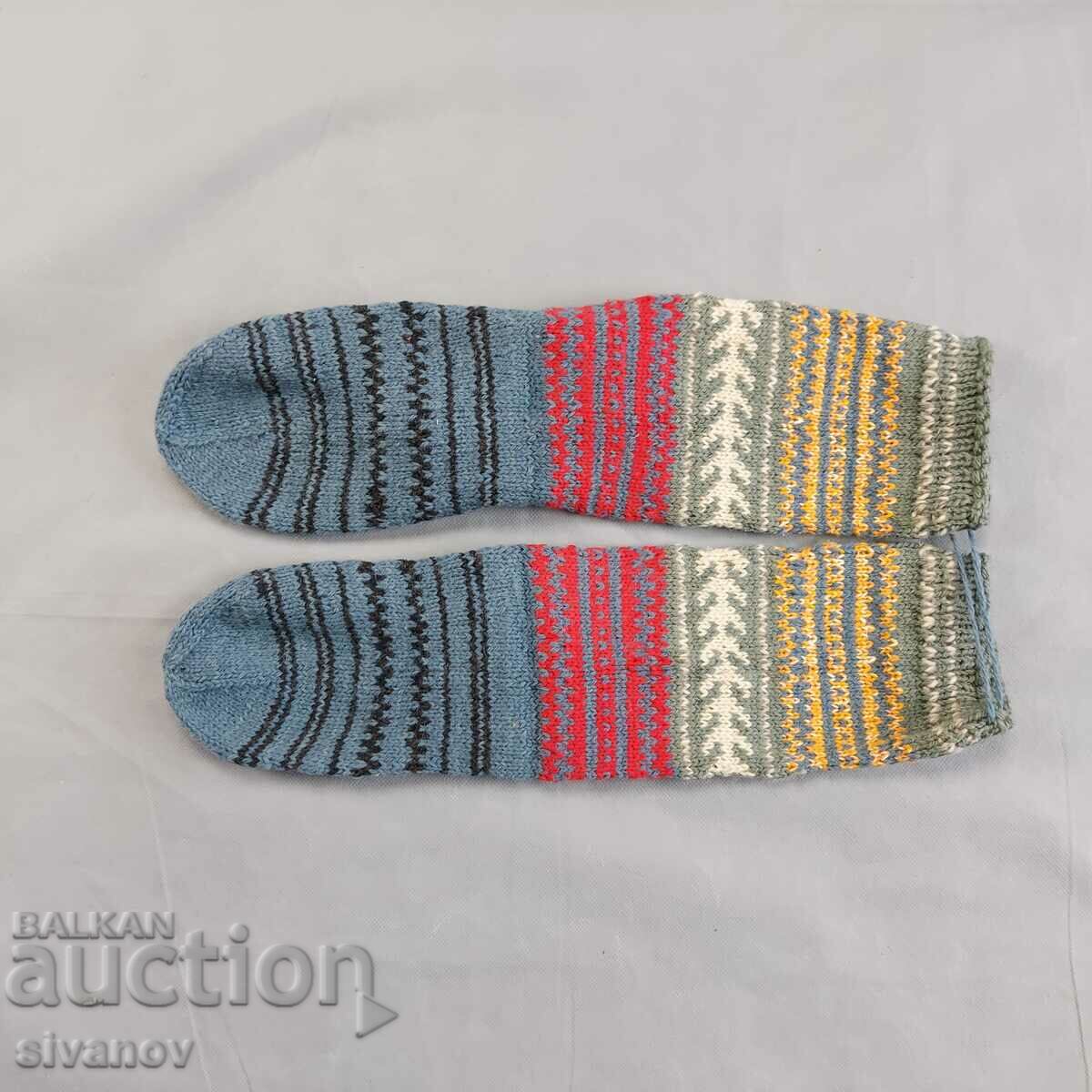 Wool socks for ethnic folklore costume #2353 - 6 Wool socks for ethnic folklore costume #2353 - 6