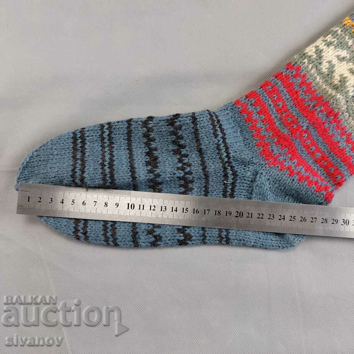 Wool socks for ethnic folklore costume #2353 - 7 Wool socks for ethnic folklore costume #2353 - 7