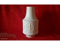 Old porcelain vase Handmade KPM Germany
