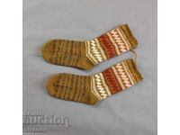 Μάλλινες κάλτσες για έθνικ φολκλόρ φορεσιά #2355
