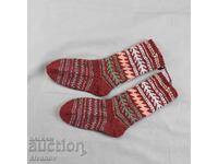 Wool socks for ethnic folklore costume #2356