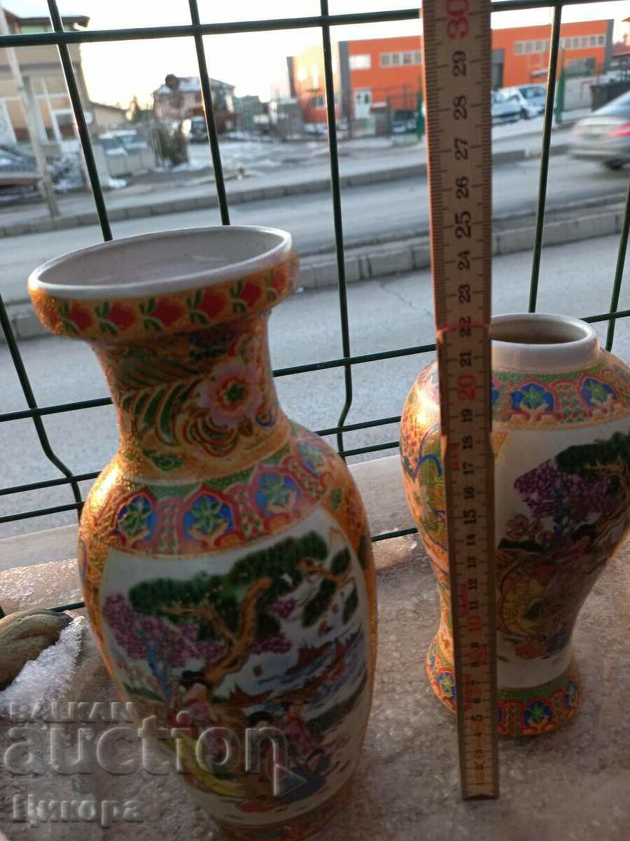 CHINESE PORCELAIN VASE SATSUMA -3 pcs with price 250.00 BGN | € 127.82 CHINESE PORCELAIN VASE SATSUMA -3 pcs with price 250.00 BGN | € 127.82