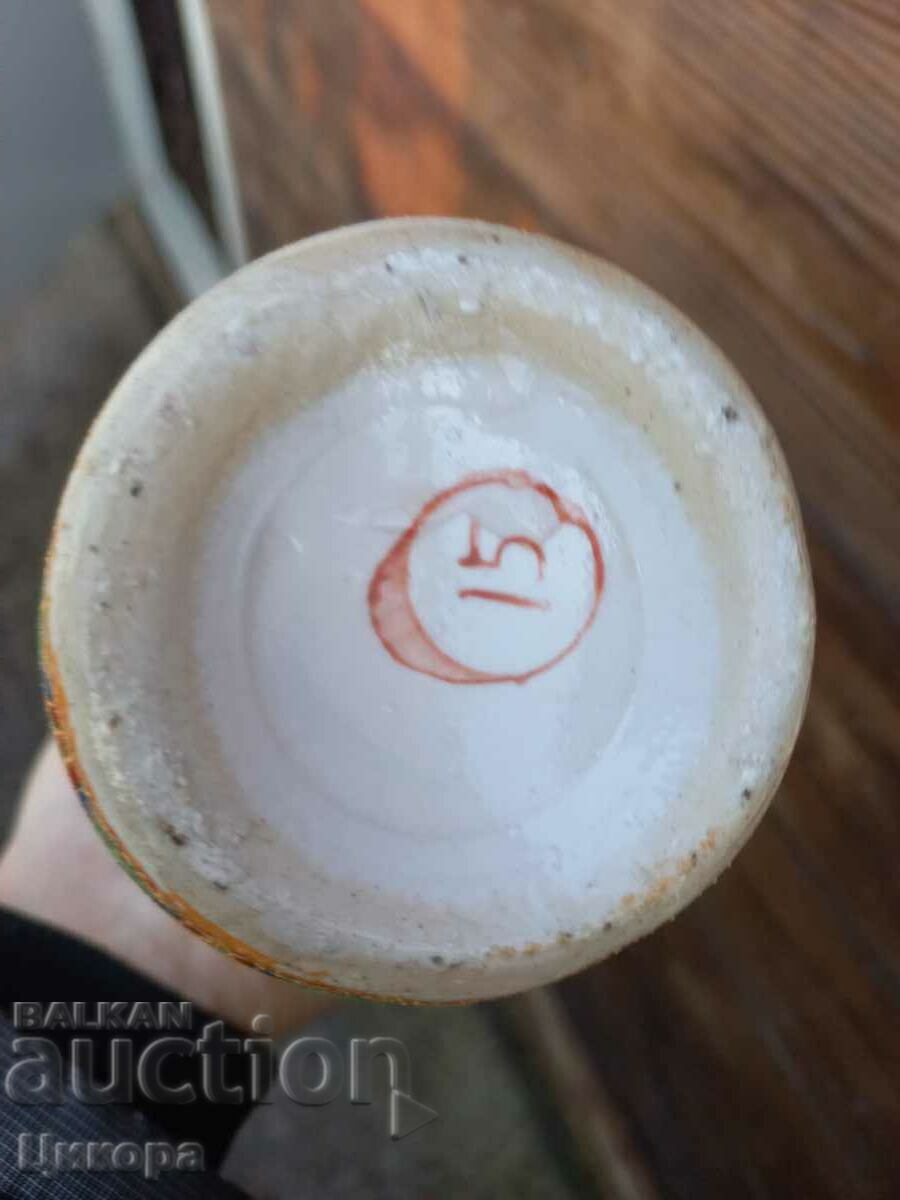 CHINESE PORCELAIN VASE SATSUMA -3 pcs - 5 CHINESE PORCELAIN VASE SATSUMA -3 pcs - 5