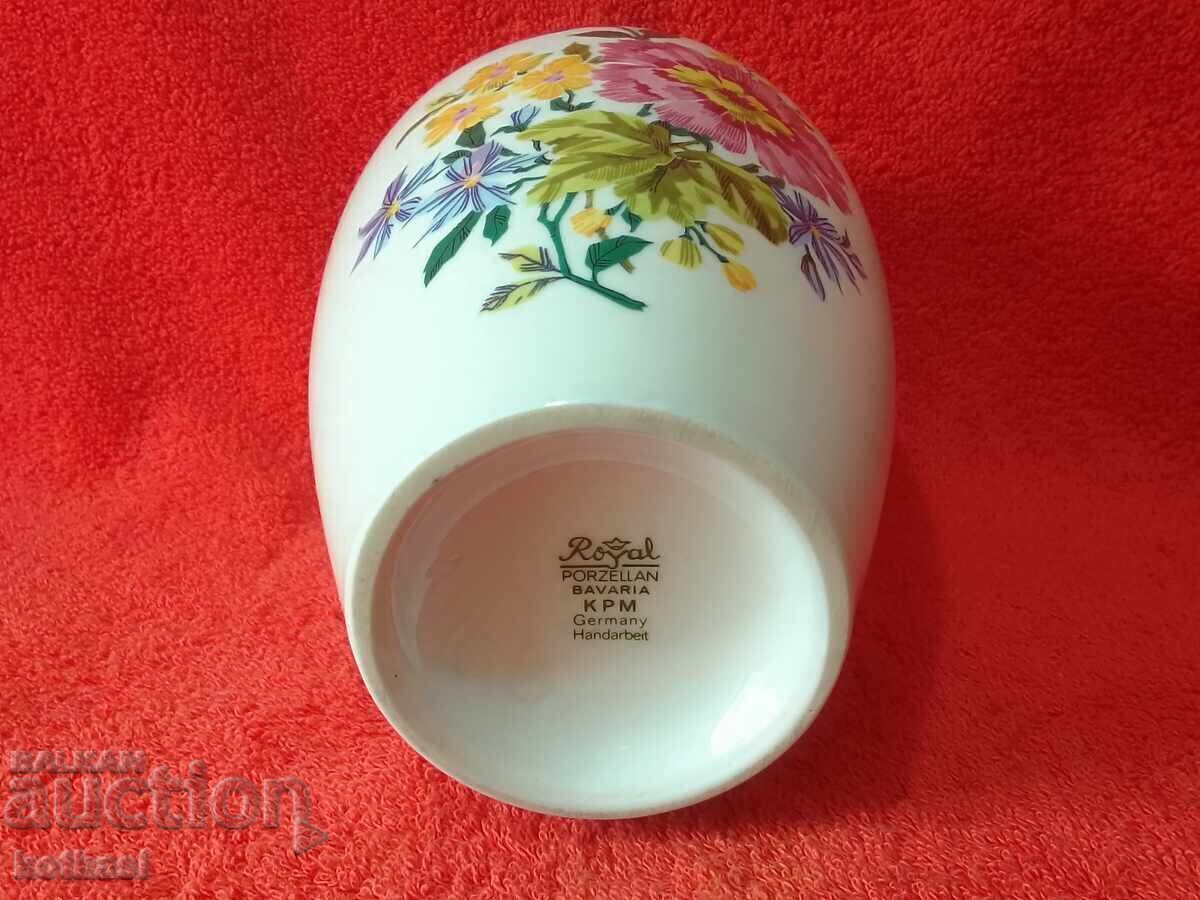 Old porcelain vase Handmade KPM Germany - 6 Old porcelain vase Handmade KPM Germany - 6