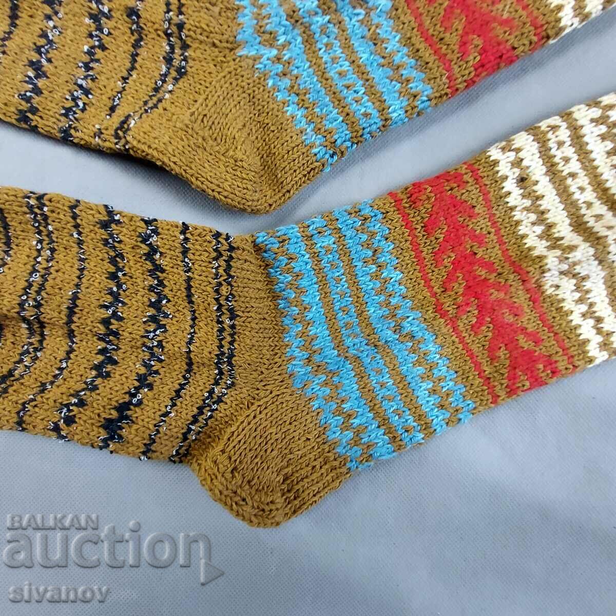 Auction Wool socks for ethnic folklore costume #2357 Auction Wool socks for ethnic folklore costume #2357