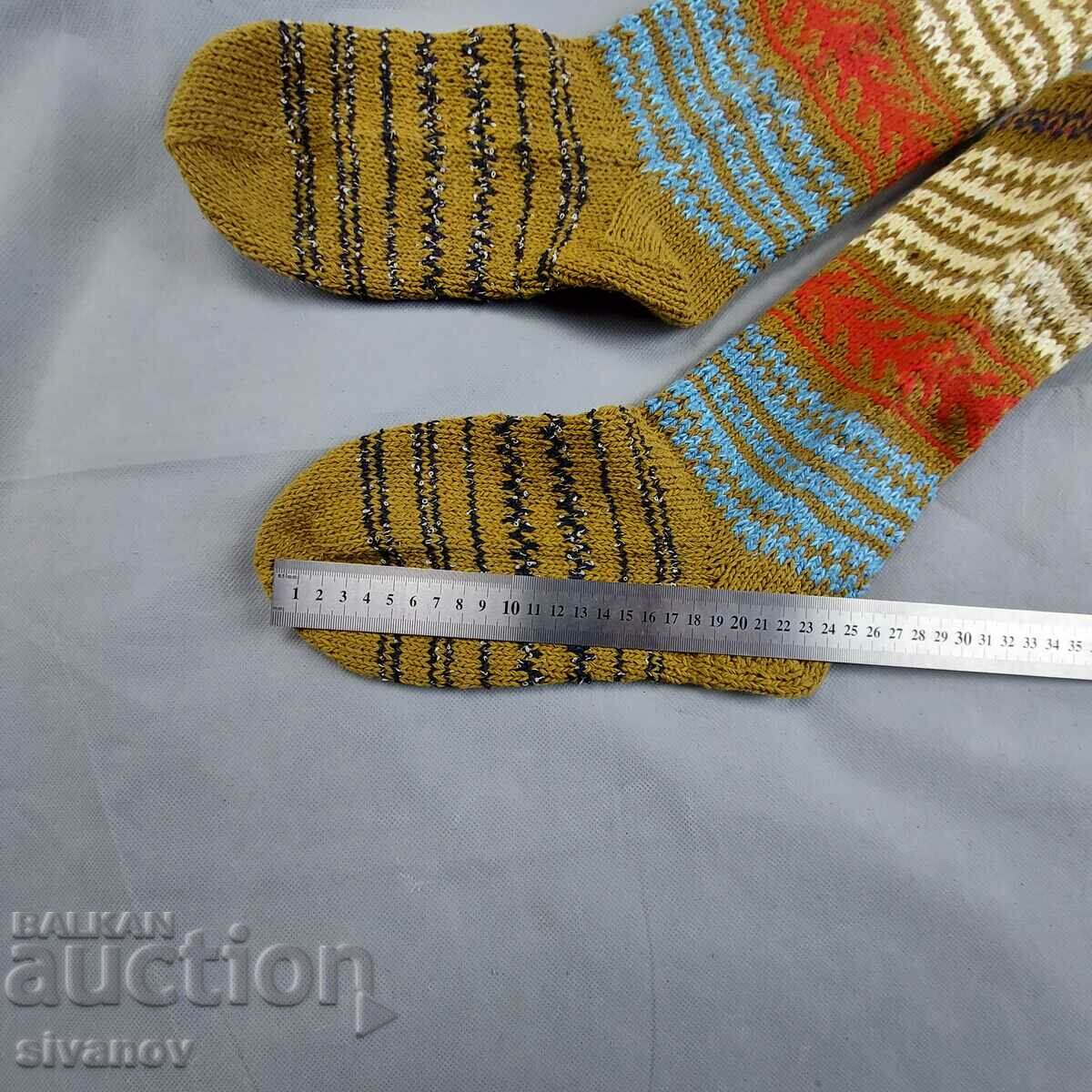 Wool socks for ethnic folklore costume #2357 - 6 Wool socks for ethnic folklore costume #2357 - 6