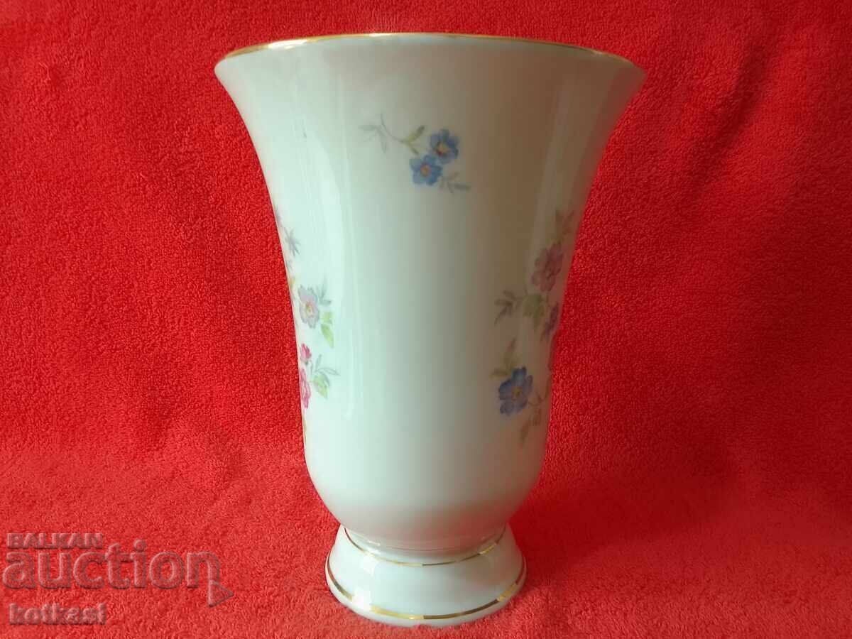 Παράδοση Παλιό μεγάλο πορσελάνινο βάζο WEIMAR Γερμανίας Παράδοση Παλιό μεγάλο πορσελάνινο βάζο WEIMAR Γερμανίας