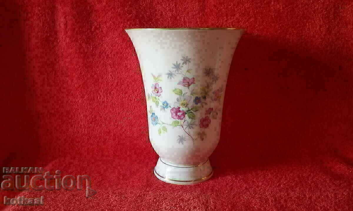 Old large WEIMAR Germany porcelain vase