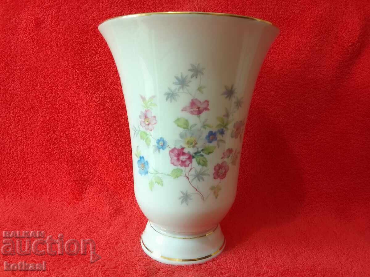 Παλιό μεγάλο πορσελάνινο βάζο WEIMAR Γερμανίας Παλιό μεγάλο πορσελάνινο βάζο WEIMAR Γερμανίας