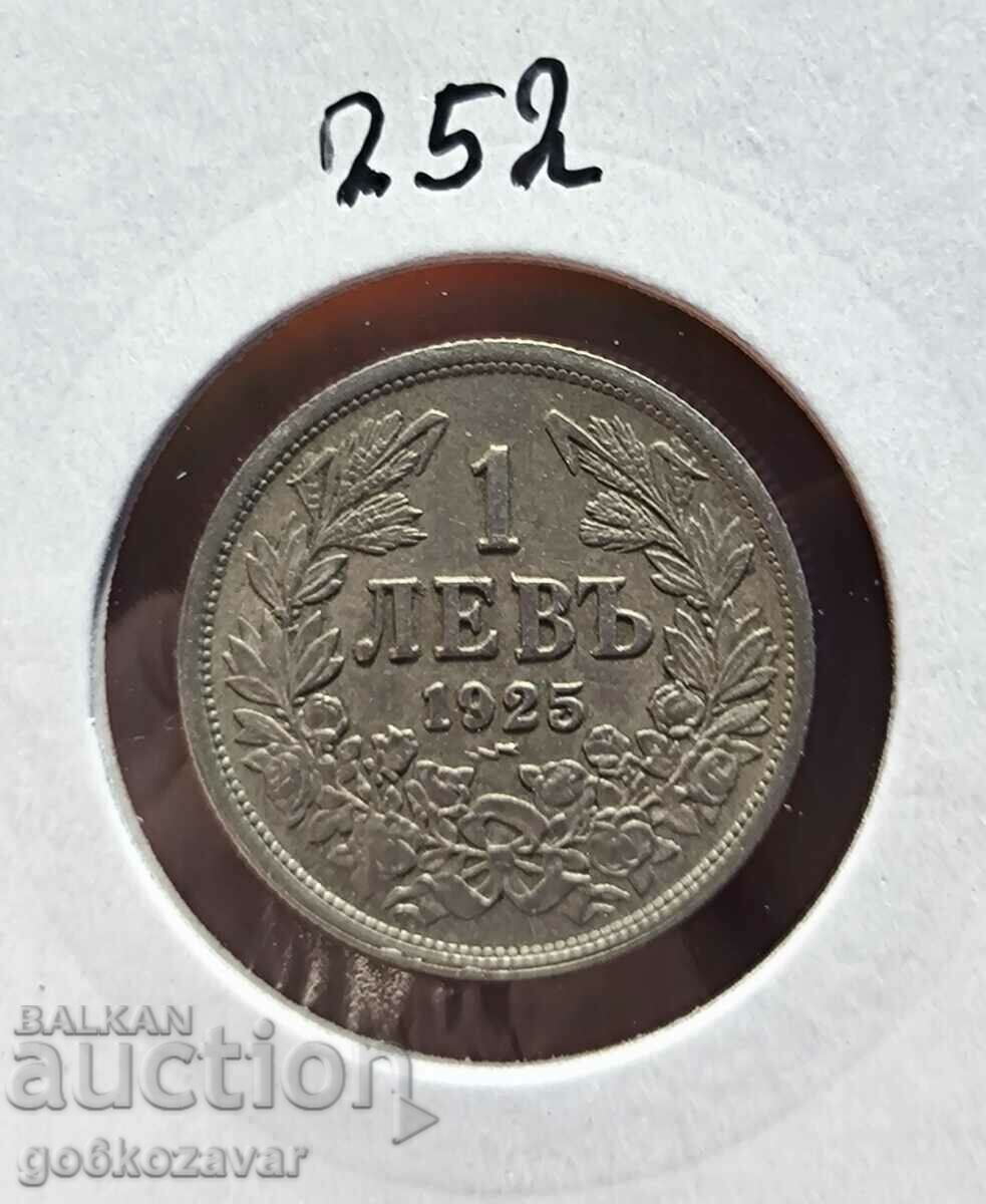 Bulgaria 1 lev 1925 Top coin!