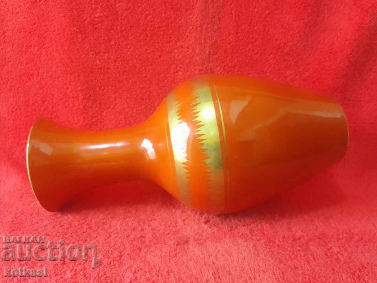 Old porcelain vase GDR gilt Germany Unterweissbach - 5 Old porcelain vase GDR gilt Germany Unterweissbach - 5