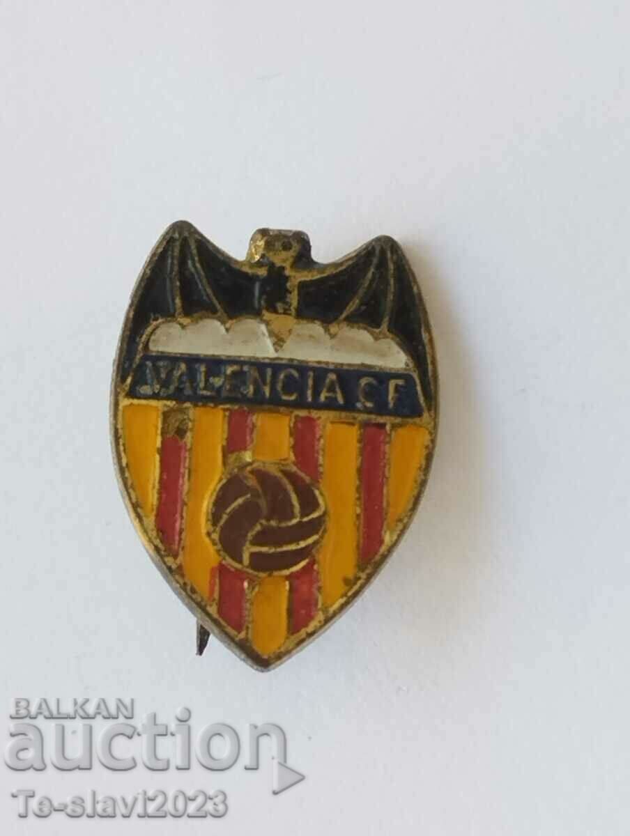 Стара футболна значка- Валенсия
