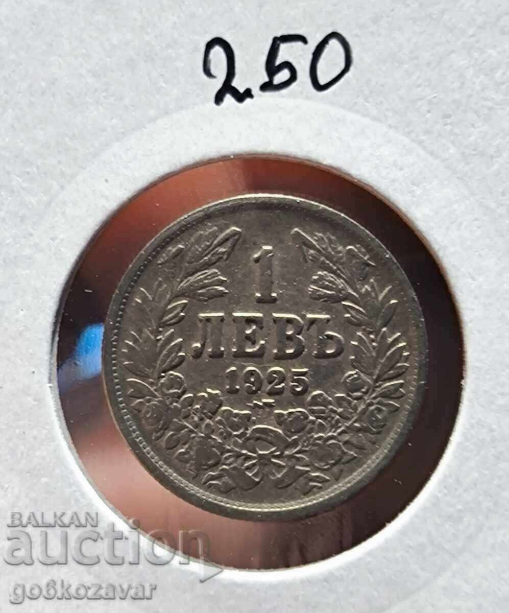 Bulgaria 1 lev 1925 Top monedă!