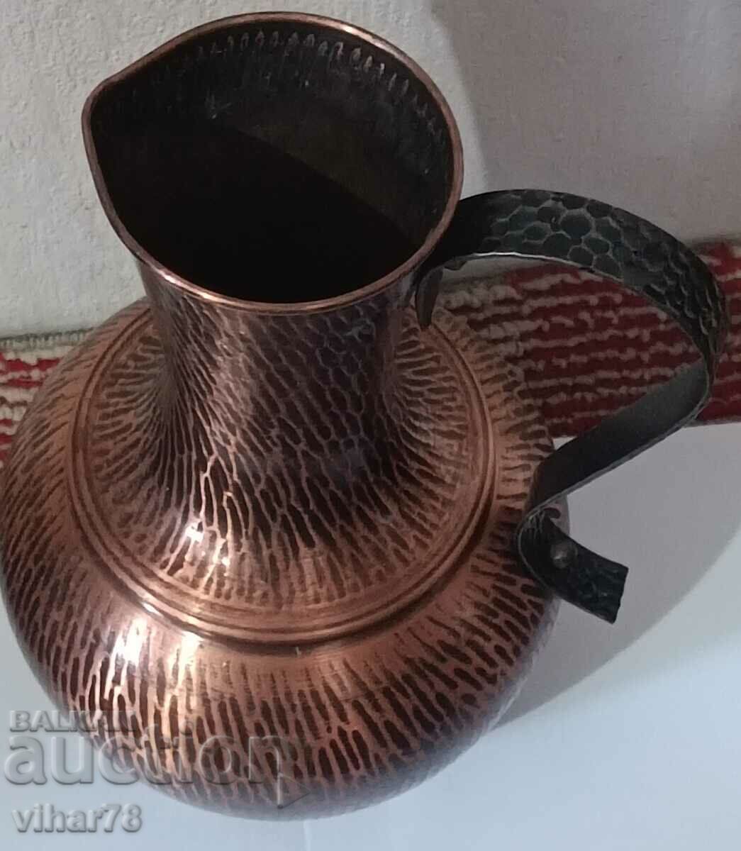 Copper vessel with price 79.99 BGN | € 40.90 Copper vessel with price 79.99 BGN | € 40.90
