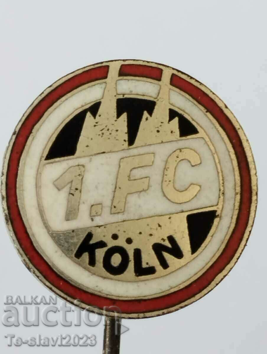 Стара футболна значка- Кьолн