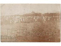 1917 OLD PHOTO KYUSTENDILUS PUPILS ON THE LEVELS G571