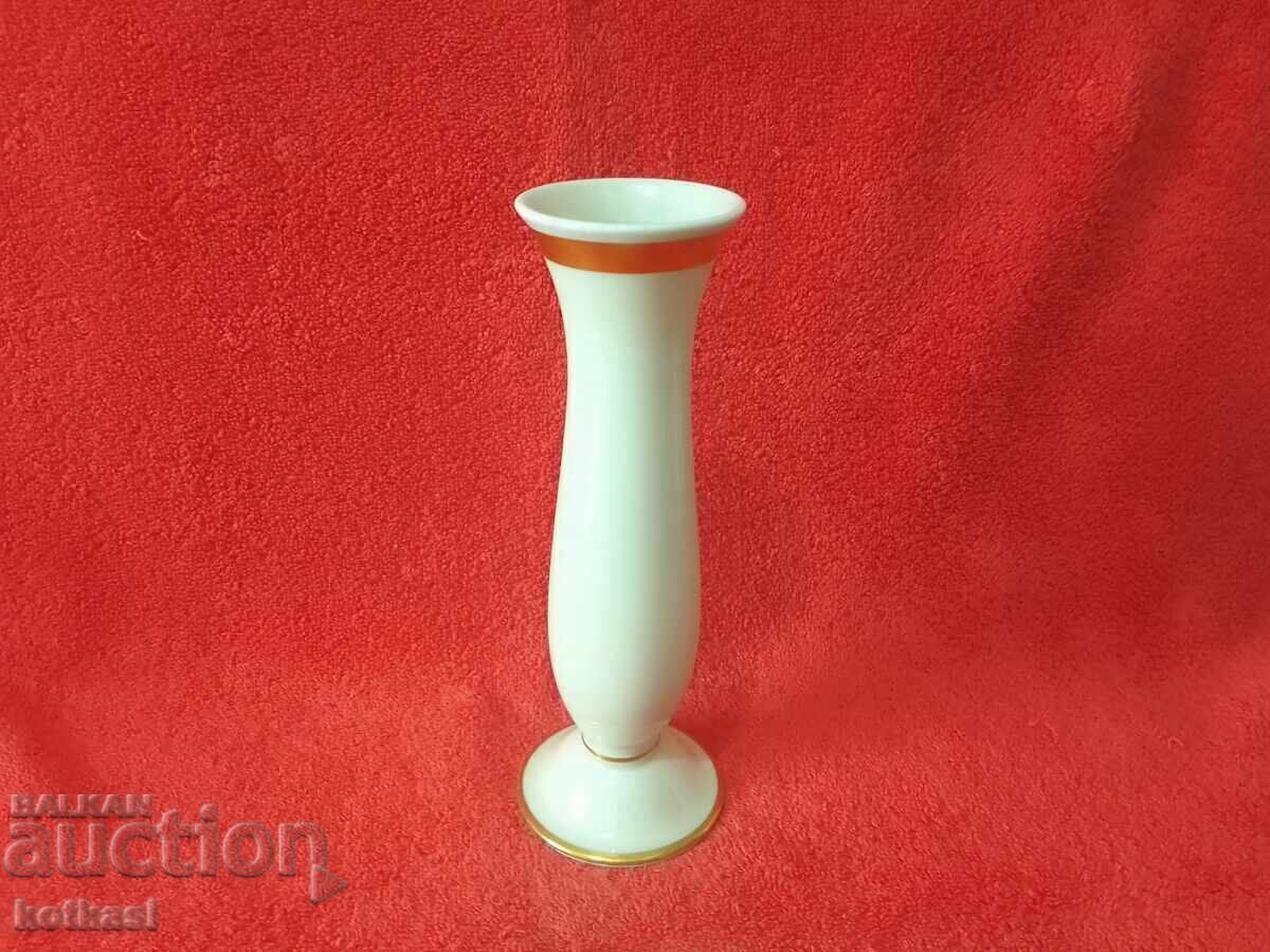 Παλιά κομψή πορσελάνινη βάζα Furstenberg F επιχρύσωση Γερμανία - 7 Παλιά κομψή πορσελάνινη βάζα Furstenberg F επιχρύσωση Γερμανία - 7