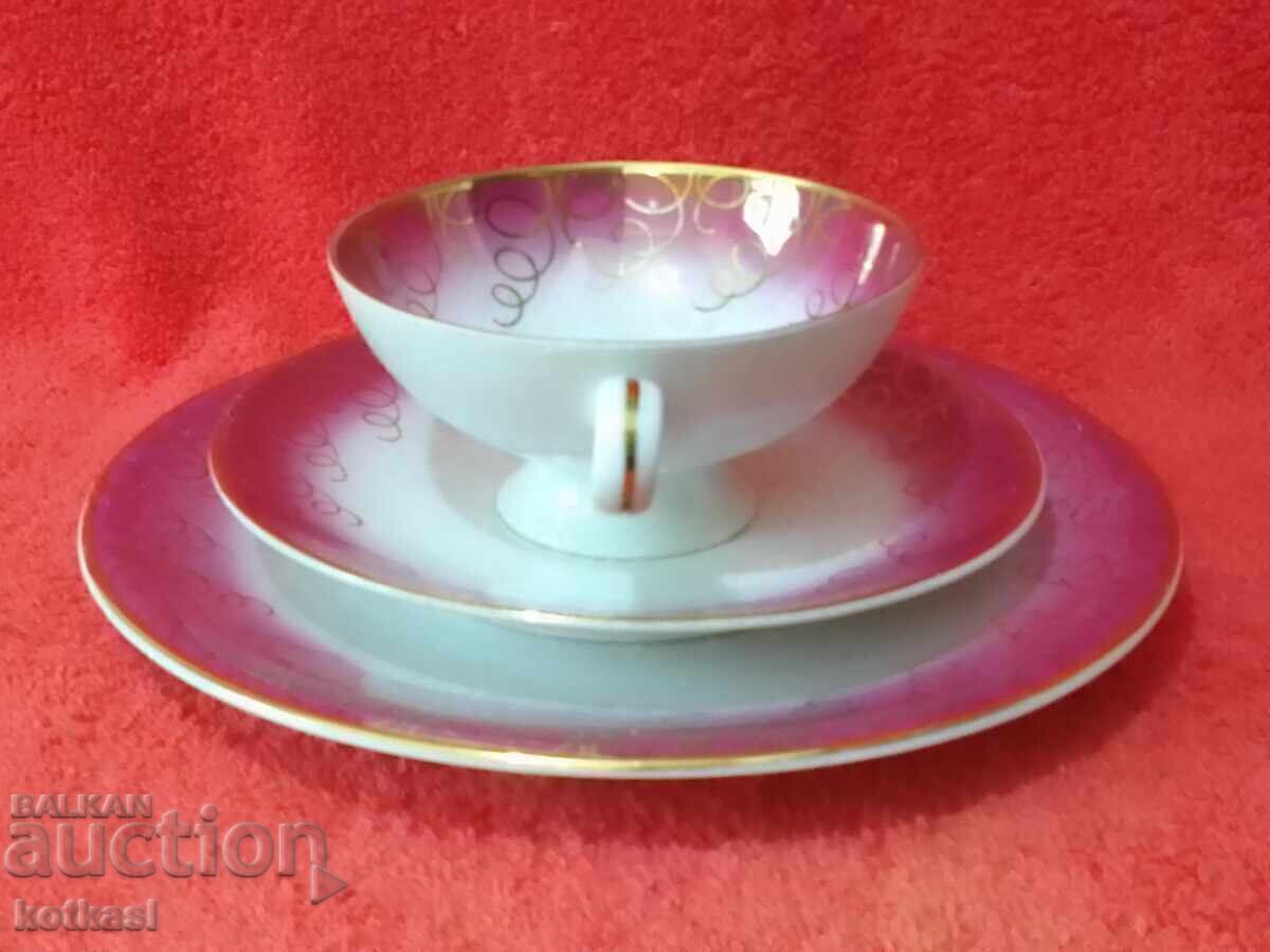 Old Bavaria MPK Germany triple set cup two plates with price 35.50 BGN | € 18.15 Old Bavaria MPK Germany triple set cup two plates with price 35.50 BGN | € 18.15