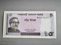Bancnotă - Bangladesh - 5 taka UNC | 2022