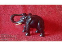 Figura de elefant veche din lemn, stare excelentă