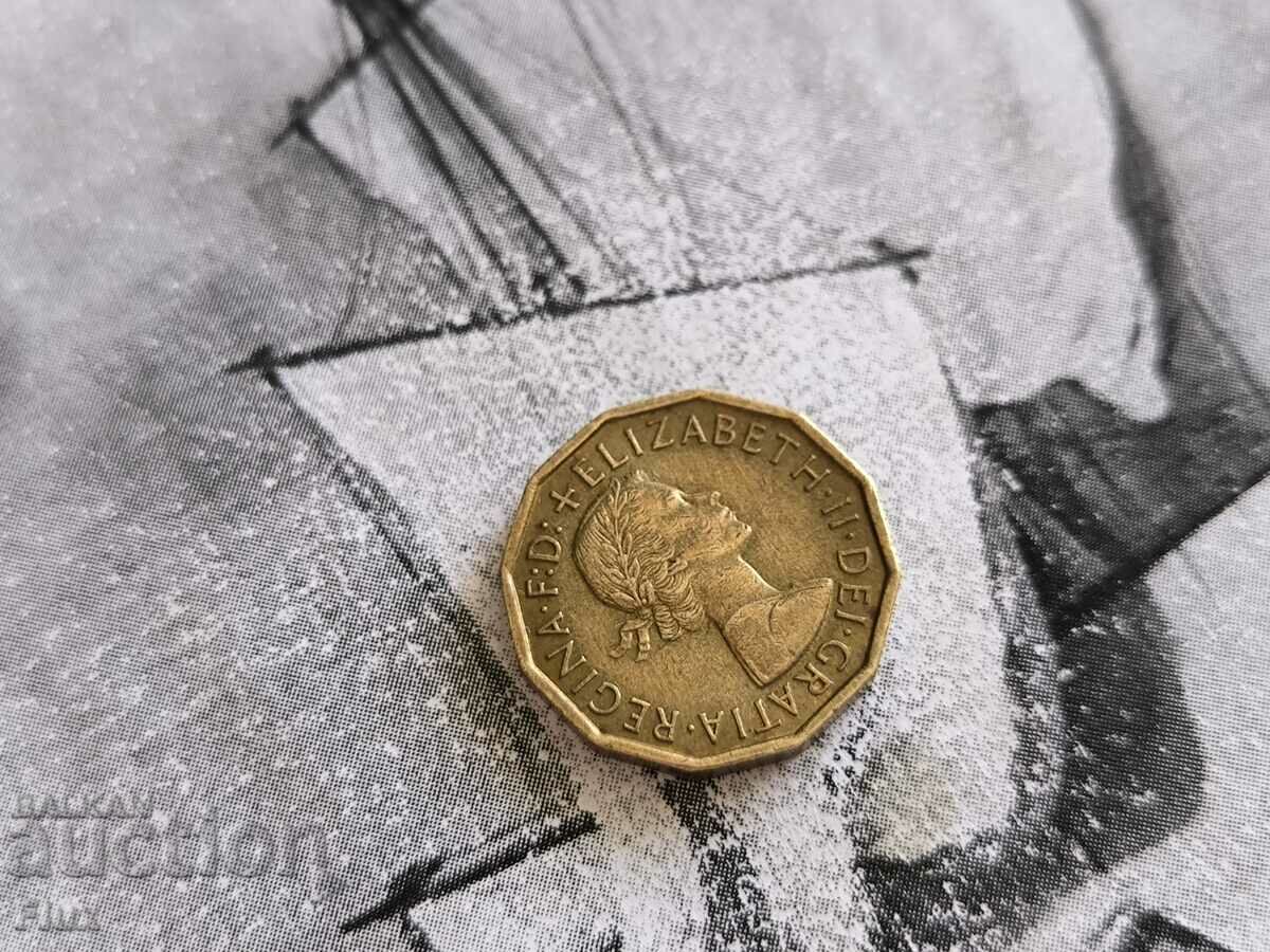 Coin - Great Britain - 3 pence | 1964 with price 1.75 BGN | € 0.89