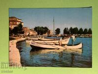 Old Card Nessebar Port 1969