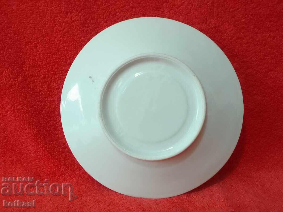 Old porcelain plate with inscriptions Faith Hope Love - 5 Old porcelain plate with inscriptions Faith Hope Love - 5