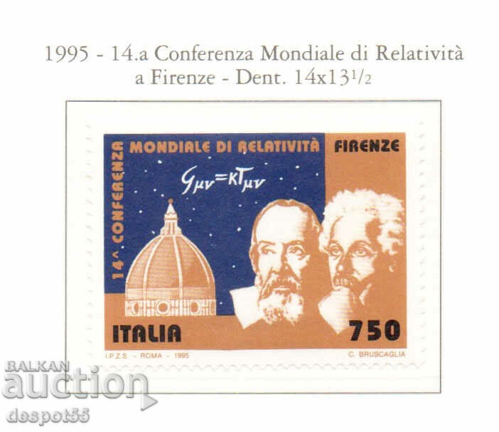 1995. Italy. St. Conference on Theory of Relativity