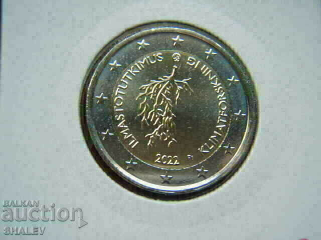2 euro 2022 Finlanda „Climat” (2) /Finlanda/ - Unc (2 euro) cu preț € 14.89 | 29.12 BGN