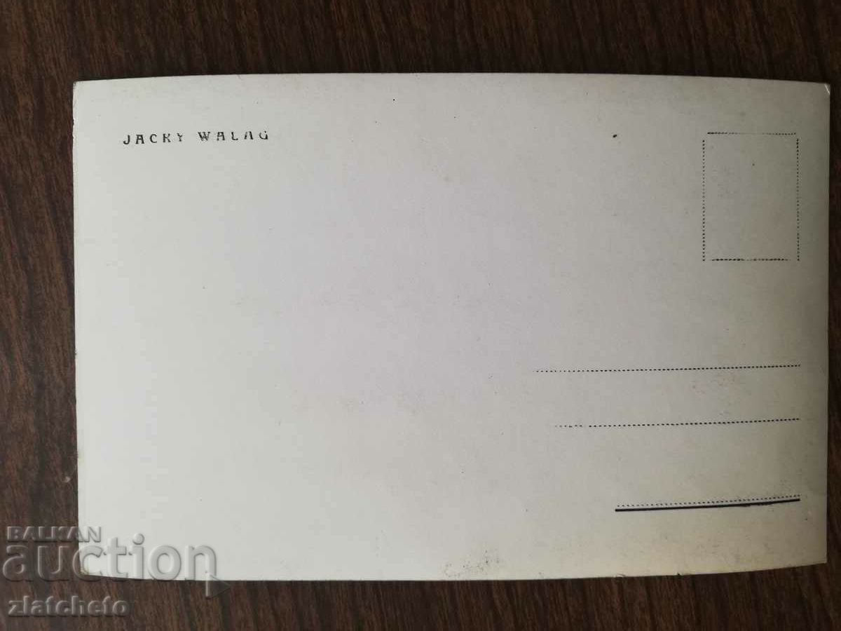 Auction Postcard - Jacky Walag autograph Auction Postcard - Jacky Walag autograph