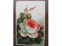 Postal card Kingdom of Bulgaria - Rose