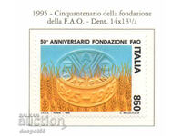 1995. Italy. 50th Anniversary of FAO.