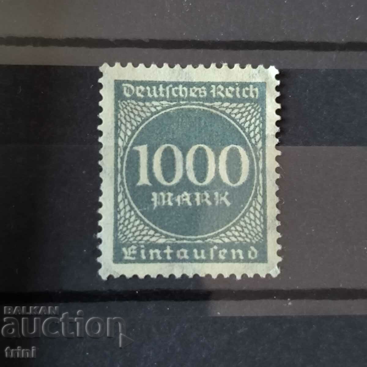 Γερμανία Ράιχ 1923 Νέα γραμματόσημα