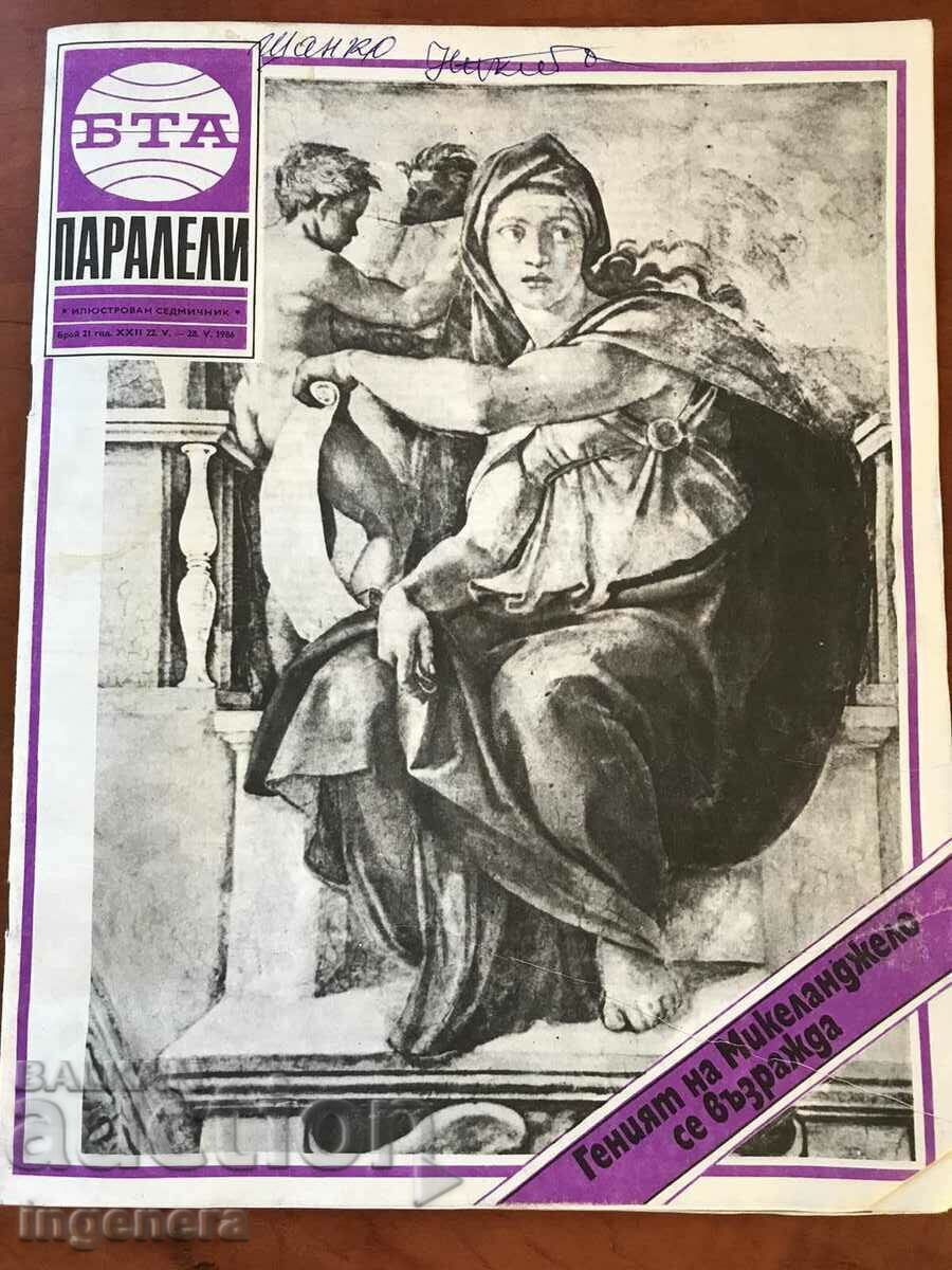 СПИСАНИЕ-БТА ПАРАЛЕЛИ-21/1986