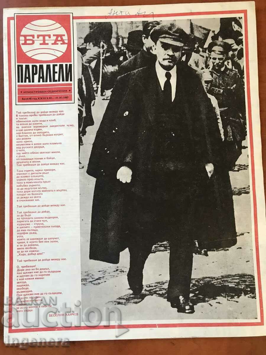 СПИСАНИЕ-БТА ПАРАЛЕЛИ-45/1987