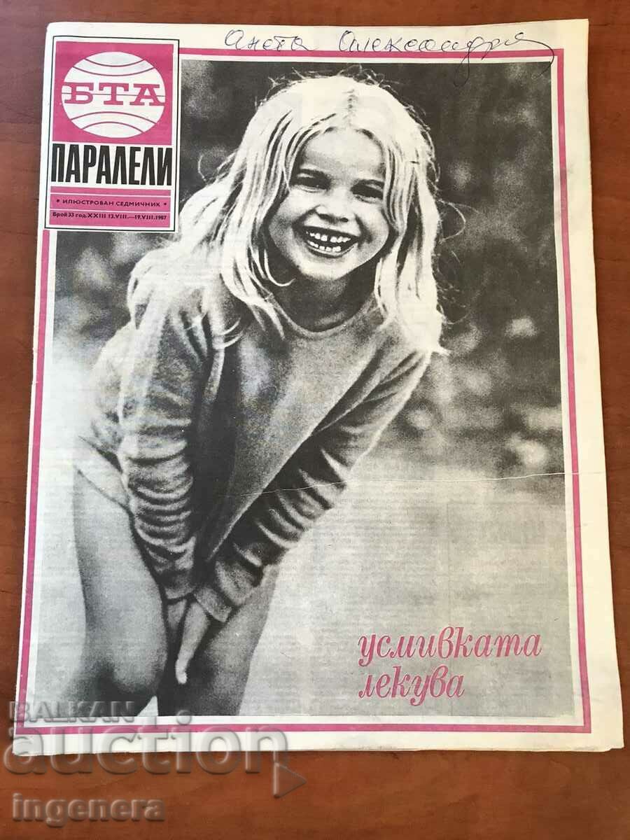 ΠΕΡΙΟΔΙΚΟ-ΒΤΑ ΠΑΡΑΛΛΗΛΟΙ-33/1987