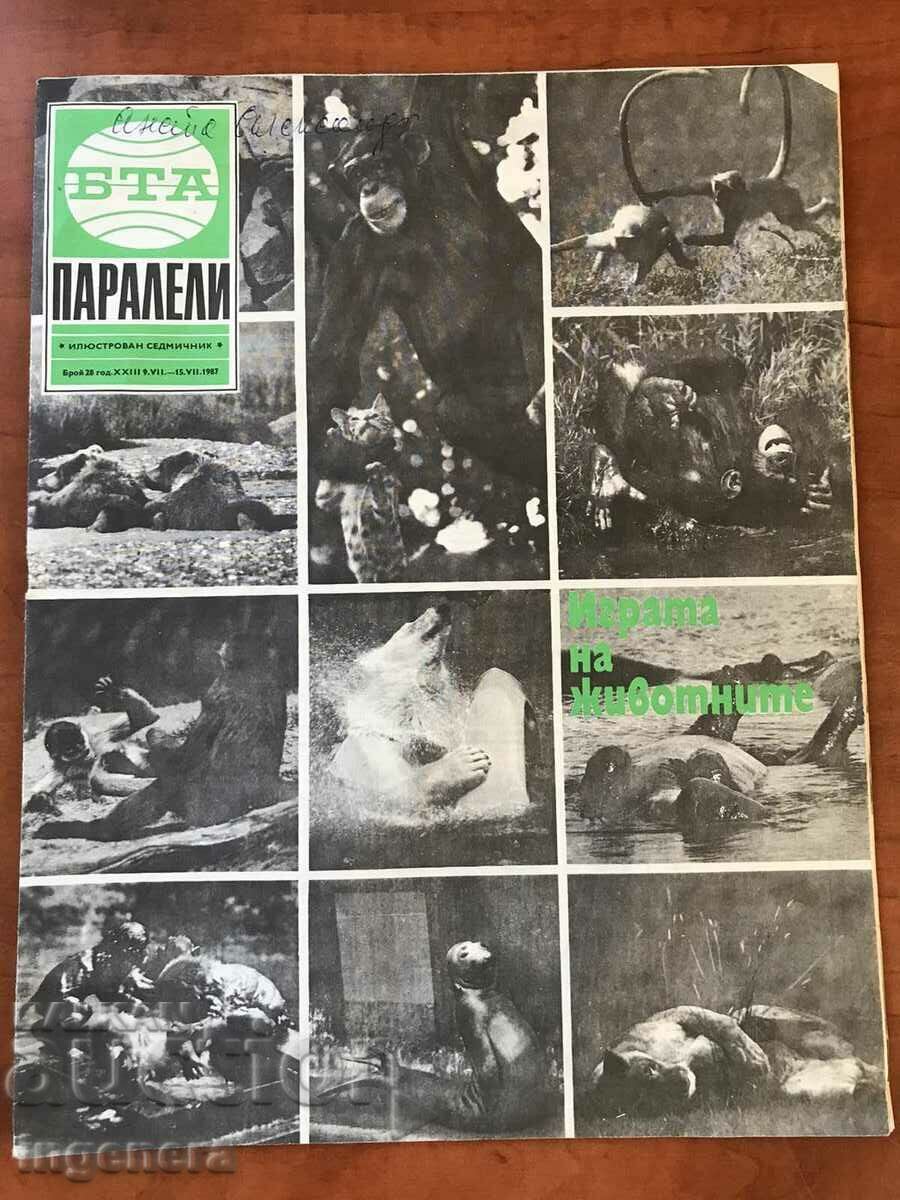 ΠΕΡΙΟΔΙΚΟ-ΒΤΑ ΠΑΡΑΛΛΗΛΟΙ-28/1987