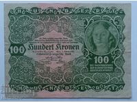 100 de coroane Austro-Ungaria / 100 de coroane 1922