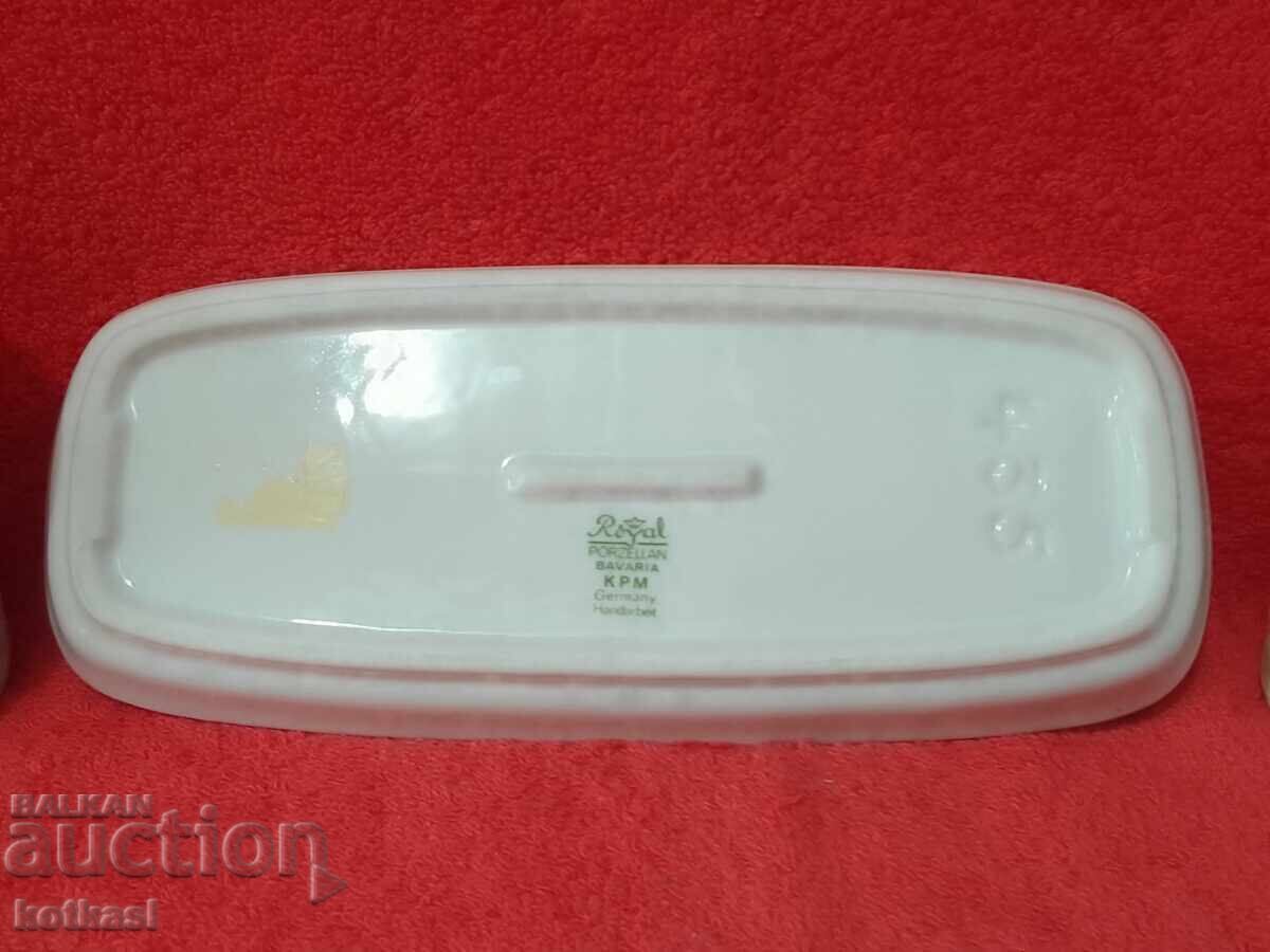 Πολλά δύο παλιοί δίσκοι ποτηριών πορσελάνη KPM Χειροποίητα Γερμανία - 6