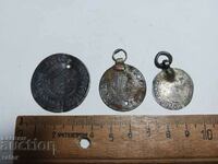 Coins for jewelry 19th century, Ottoman Empire and others