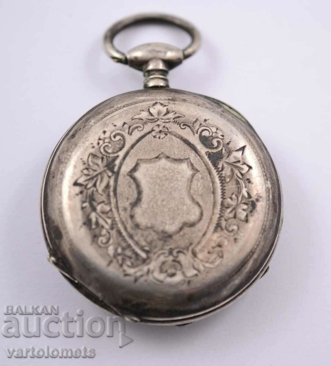 Silver Silver Pocket Watch - Works with price 65.00 BGN | € 33.23 Silver Silver Pocket Watch - Works with price 65.00 BGN | € 33.23