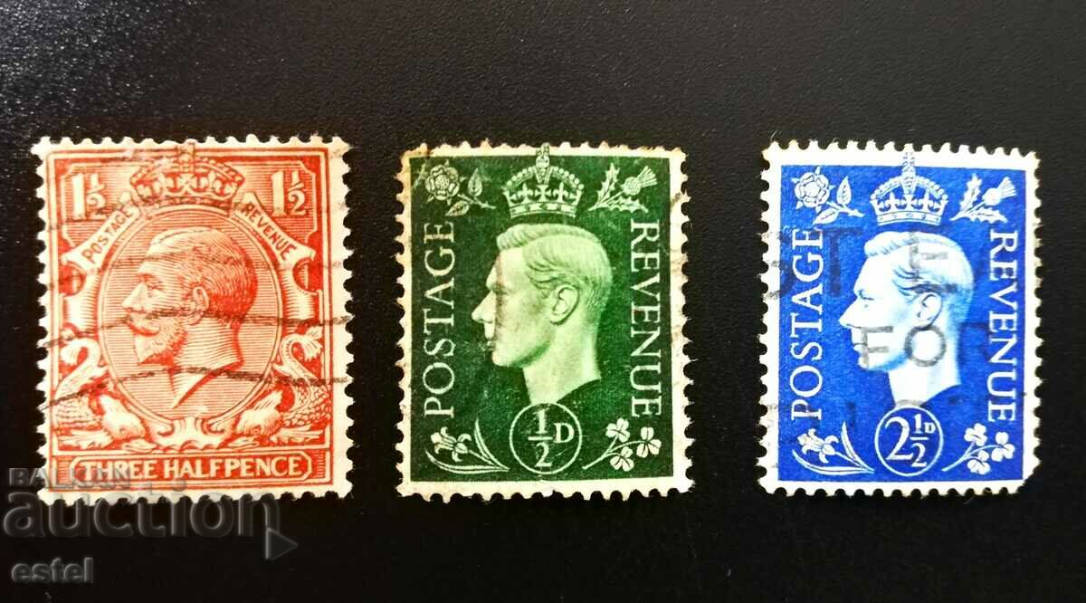 марки  Англия