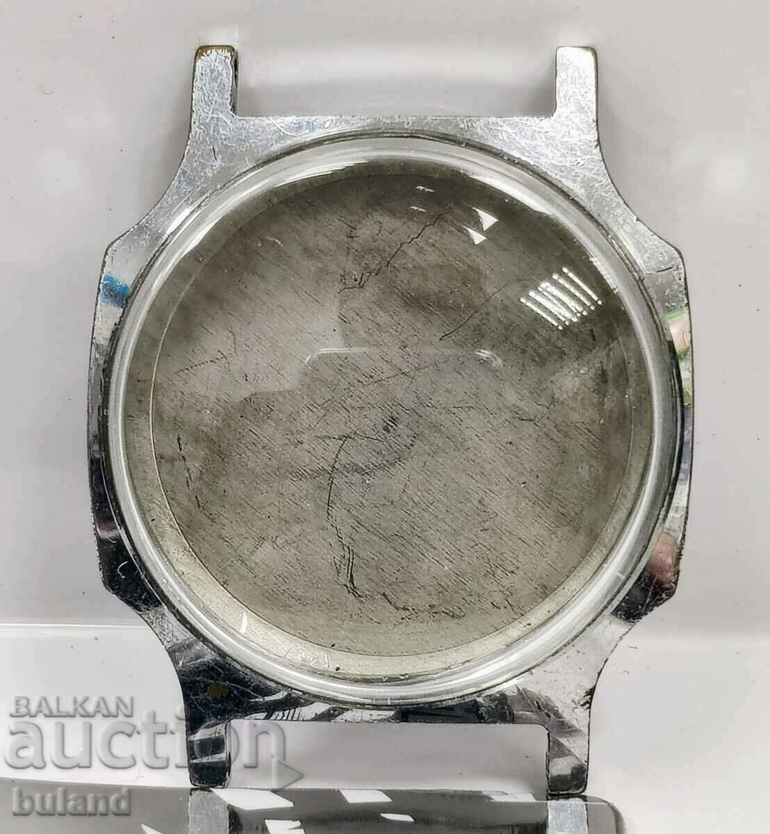 Carcasă de ceas Pobeda sovietică cu sticlă Pobeda URSS URSS