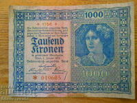 1000 kroner 1922 - Austria ( VF )